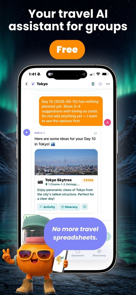 Travel Juicer — App Store screen 1
