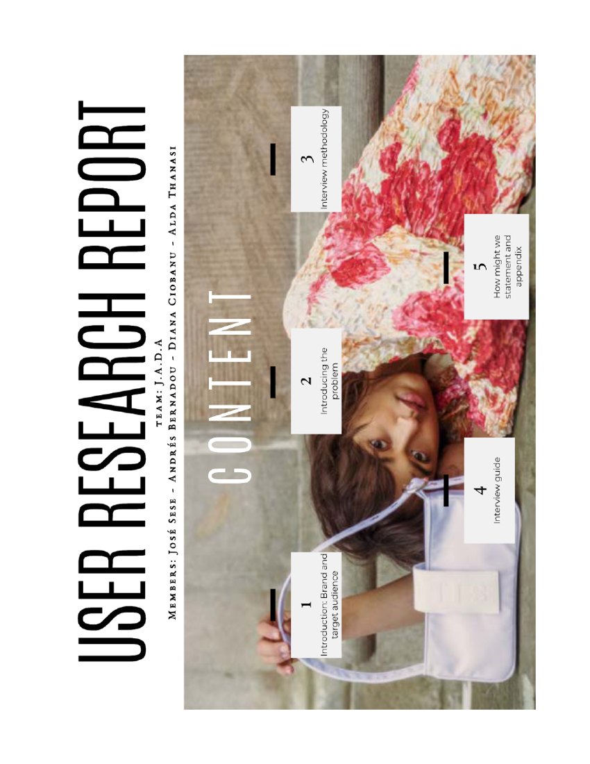 Silfen user research report cover